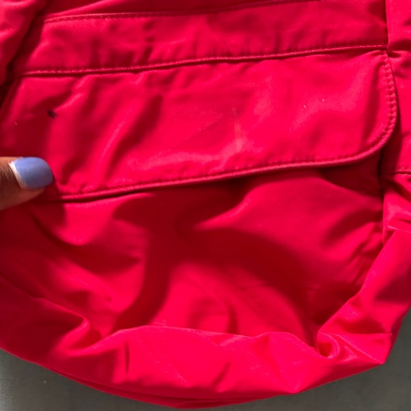 Ameribag Vibrant Red Crossbody Bag - Picture 5 of 9